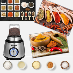 Sonifer SF-8097 Thiết Bị Nhà Bếp Điện Lớn 1.5l Glass Jar Thép Không Gỉ 6 Blades Máy Xay Sinh Tố Và Máy Xay Điện - Product Image 2