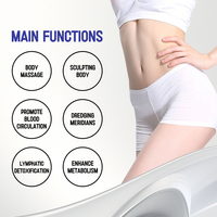 Masseur électrique multifonctionnel 4 en 1 pour les cuisses et les fesses, vibration G5, brûleur de graisse, rouleau anti-cellulite