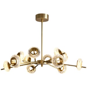 Postmodern Minimalist Style High-End Crystal <b>Lighting</b> Fixtures Nordic Style Creative <b>Dining</b> Living Room Pendant Chandeliers - Product Image 3