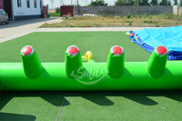 Offre Spéciale jeux de Sport gonflables IPS arène Interactive gonflable centre de jeu gonflable bataille légère avec arène de système de jeu