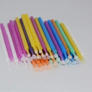 Diş malzemeleri toptan tek kullanımlık mikro fırça aplikatör diş Microbrush