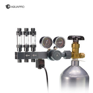 Régulateur de CO2 de cylindre en métal réglable pour Aquarium Fish Tank Pro pression d'échappement multifonctionnelle extensible série <span class=keywords><strong>AQUAPRO</strong></span> N - Product Image 1