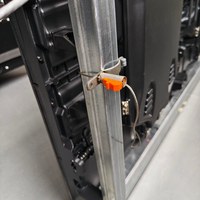 Sangle de tension pour écran LED, corde de tension, outil de fixation pour cadre de rail d'écran de location intérieur/extérieur, fabriqué en Chine continentale