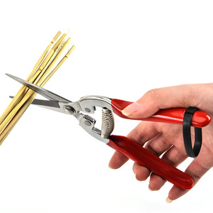 Fruit <b>Pruning</b> Shears Stainless Steel Bypass Pruner 20-30 Mm Red Handle Garden <b>Tool</b> For <b>Tree</b> Branch Cutting - Product Image 4