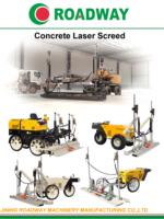 Machine de nivellement laser pour béton de type flèche de 6 m, rotation à 360 degrés, pour routes