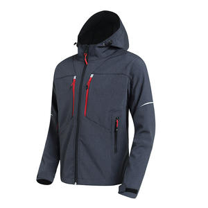 Giacca da <span class=keywords><strong>ciclismo</strong></span> riflettente cappotto da moto in pile termico abbigliamento da trekking antivento cappotto <span class=keywords><strong>invernale</strong></span> lungo in Jersey giacca softshell - Product Image 6
