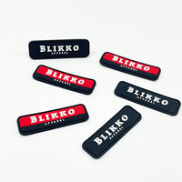 Parches Personalizados en Relieve 3D de Silicona, Goma y PVC, Lavables, con Botón, para Ropa, Bolsas, Zapatos, Termoadhesivos, Tamaño Personalizado, Sin Pedido Mínimo
