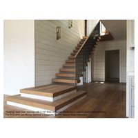 Optima Escalier flottant Rampe simple Escalier plus solide Offre Spéciale Villa Maison Salon Escalier flottant