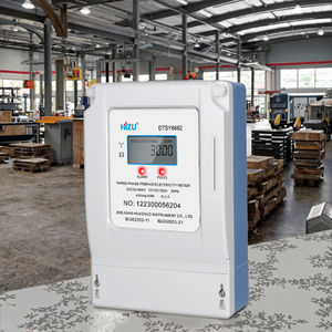 Caja de medidor de energía de prepago antifraude trifásico, medidor de KWH prepago, comunicación Modbus, pantalla LCD, precisión 1,0 montada en la pared - Product Image 5