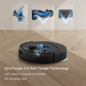 ขายดี Ecovacs หุ่นยนต์ดูดฝุ่น N30โปร OMNI สีดำว่างเปล่าด้วยตัวเอง - Product Image 5