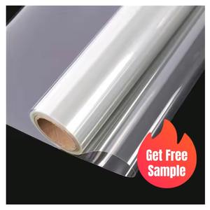 فيلم تغليف بارد ذاتي اللصق من البولي إيثيلين تيريفثالات بسمك 40 ميكرون وعرض 36 بوصة مضاد للخدش لمواد الملصقات الزخرفية - Product Image 2