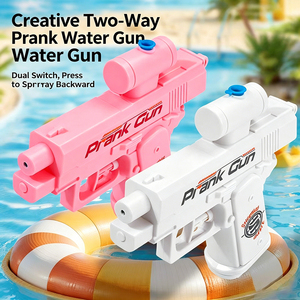 Nouveau Produit Pistolet à Eau en Plastique à Double Jet Avant-Arrière, <span class=keywords><strong>Jouet</strong></span> Tactile pour Farces et Attrapes, pour Adultes et Enfants - Product Image 5