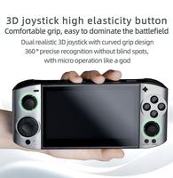 Console de jeu portable à écran d'affichage rétro nostalgique OLED HD de 5.1 pouces intégrée à plus de 30 simulateurs pour PSP PS1