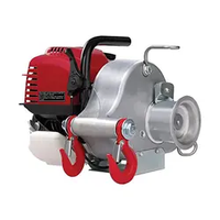 Mini forêt rapide câble de frein à tambour cabestan nouveau treuil de levage à gaz aérien pour usine de fabrication détail essence main