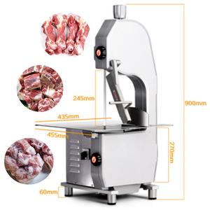 Machine à scier les os de viande automatique facile à utiliser, petite machine à scier les os de poulet, coupe-bandes de poulet automatique - Product Image 1