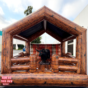 <span class=keywords><strong>Jeux</strong></span> sportifs pour adultes, grandes attractions de divertissement en plein air, machines gonflables de bull riding, balançoire et rotation, 3 vitesses, capacité de 100 kg - Product Image 3