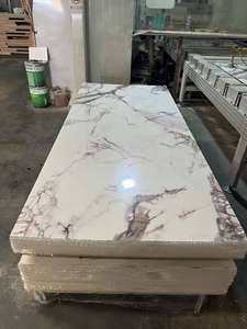 Panneau mural intérieur en PVC 3D effet marbre moderne avec design contemporain pour hôtel - Product Image 3