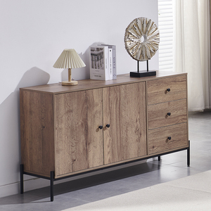 Giao diện điều khiển tủ gỗ trong nhà đồ nội thất nhà bếp gỗ tủ gỗ hai cửa ba ngăn kéo tường sideboards - Product Image 2