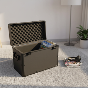 Boîte de rangement pour plaques en aluminium BCW, capacité de 30+ plaques, étui pour livres de bandes dessinées classés, fermeture sécurisée pour CGC CBCS - Product Image 2