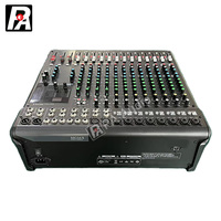 Console de mixage audio professionnelle MG16X 16 canaux en métal, entrées XLR/RCA, effets intégrés, USB, Bluetooth, égaliseur 3 bandes, 2 stéréo