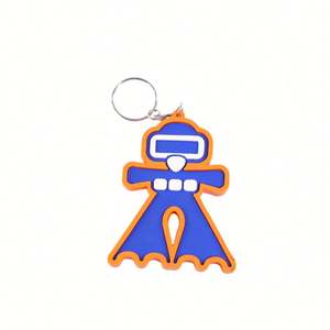 Wholesale China Anime Keychain Cheap Promotional Items 3d Custom Shaped Soft Pvc <b>Key</b> <b>Chain</b> with logo - Product Image 1