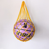 Sac de transport individuel en filet pour ballon de football et de basketball, idéal pour les fans de sport - Vente en gros transfrontalière