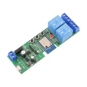 Thông minh điều khiển từ xa không dây Wifi <span class=keywords><strong>Relay</strong></span> <span class=keywords><strong>Module</strong></span> 2CH DC7-32V/AC85-250V 433MHz RF Receiver 10A Wifi tiếp sức - Product Image 3