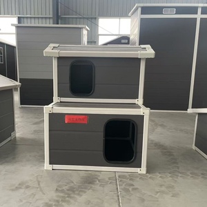 Outdoor <strong>Plastic</strong> Frame Polycarbonate Garden Pet <strong>House</strong> Eco-Friendly Windproof Easily Assembled Modern Patio Backyard <strong>Dog</strong> Sheds - Product Image 2