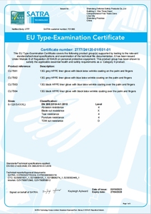 Guantes de trabajo de seguridad con logotipo personalizado, resistentes a cortes abrasivos, nivel 5, recubiertos de PU, guantes de PPE para construcción de hormigón - Product Image 4