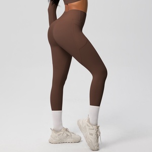 Conjunto de Yoga Sin Costuras Novedad 2026 para Mujer, Ropa Deportiva con Leggings de Efecto Levanta Glúteos y Bolsillos, y Top Deportivo - Product Image 2