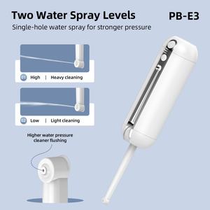 Bidé Eléctrico Portátil Recargable por USB-C con Resistencia al Agua IPX6 para Uso Doméstico, en Automóviles, Autocaravanas y Garajes - Capacidad de 200 ml - Product Image 2