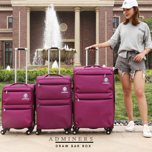 Spot <span class=keywords><strong>trois</strong></span> ensembles <span class=keywords><strong>de</strong></span> valise d'affaires Chine gros Oxford tissu valise ensemble résistant à l'usure anti-eau tirette boîte - Product Image 1