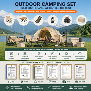 Ensemble d'équipement de survie haut de gamme, tente imperméable, sac de couchage, accessoires complets, kit de camping en plein air, LYTZ-006, équipement de plein air professionnel L - Product Image 6