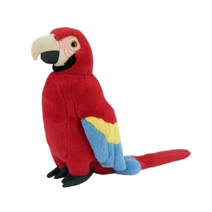 Venta al por mayor simulación guacamayo peluche pájaro simulación zoológico cresta Ibis peluche juguete regalos para niños - Product Image 1