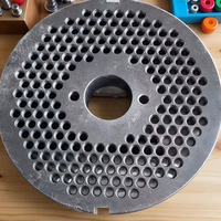 Matrice plate pour machine à granulés d'aliments pour animaux, disque de broyage, plaque de presse, pièces de rechange pour pelletiseur
