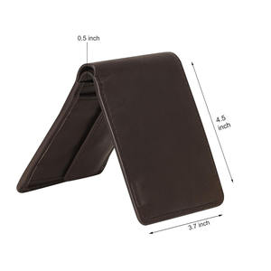 Portefeuille en cuir personnalisé pour homme, pour le rangement des vêtements, pour tous les jours, compact, nouveau design, pour le travail, les voyages, décontracté - Product Image 3