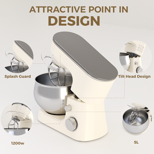 Robot de cuisine électrique à prix compétitif, multifonctionnel, mélangeur à gâteau et hachoir à viande avec bol mélangeur pour la pâtisserie - Product Image 2