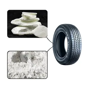 Talc Minerai Prix Pakistan Poudre pour Caoutchouc 400 Maille Blanche En Poudre à Bas Talc Prix CN;LIA 8-10 DDTC L-2C Certification D'OIN