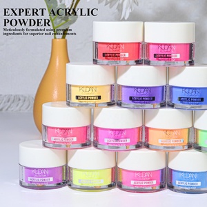 KUDAN Polvo Acrílico EMA al por Mayor <span class=keywords><strong>para</strong></span> Uñas, Bajo Olor, Curado al Aire UV LED, Acabado Mate, Brillante, Neón, Tonos Personalizados <span class=keywords><strong>para</strong></span> Arte de Uñas - Product Image 1