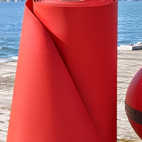 Tissu enduit Hypalon personnalisé, imperméable et résistant aux déchirures, pour bateaux pneumatiques