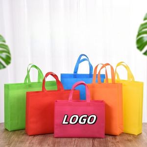X57 Custom Clothing Supermarket Shopping Reusable Portable <b>Cheap</b> Bag Ecological Promotional Non Woven Bag - Product Image 1