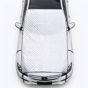 Housse <span class=keywords><strong>de</strong></span> protection imperméable en aluminium pour pare-brise <span class=keywords><strong>de</strong></span> <span class=keywords><strong>voiture</strong></span>, <span class=keywords><strong>anti</strong></span>-soleil, <span class=keywords><strong>anti</strong></span>-<span class=keywords><strong>neige</strong></span> et <span class=keywords><strong>anti</strong></span>-grêle - Product Image 2