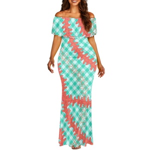 พิมพ์ตามสั่ง ปรับแต่งได้ตามต้องการ ชุดเดรสทรงเมอร์เมดสุดเก๋ไก๋และหรูหรา - Product Image 2