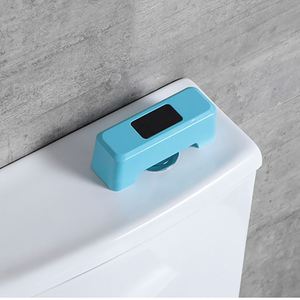 Système de chasse d'eau automatique rechargeable avec capteur infrarouge de détection de mouvement, sans contact, pour la salle de bain à domicile - Product Image 3