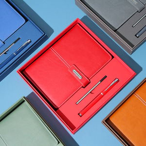 Fabricant de nouvelles idées 2024 boîte-<span class=keywords><strong>cadeau</strong></span> d'affaires personnalisée cahier en cuir stylo en métal <span class=keywords><strong>pour</strong></span> les coffrets de cadeaux d'affaires de luxe - Product Image 2