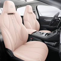 Fundas de Asiento de Coche de Piel Sintética Personalizadas, Nuevas, para las Cuatro Estaciones, Compatibles con Airbag, Juego Completo para BYD Qin PLUS