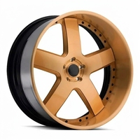 Jantes en alliage d'aluminium forgées sur mesure de 18, 19, 20, 21, 22 pouces, Barra Luxury, 5 branches, pour voitures particulières, compatibles avec Benz, BMW, Audi, Cadillac