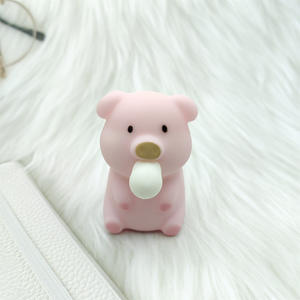 Jouet sensoriel anti-stress cochon mignon pour enfants, jouet pour enfants de 5 à 7 ans, en plastique, à presser, design anti-anxiété pour garçons et filles - Product Image 2