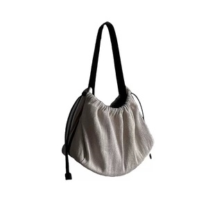 New Arrival Ins Style Minimalist <b>Canvas</b> Tote <b>Bag</b>, Lightweight <b>Large</b> Capacity Travel <b>Bag</b>, Casual Single-Shoulder Crossbody - Product Image 1