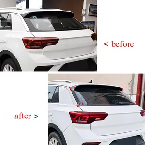 สปอยเลอร์หลังคาข้างกระจกหลังสำหรับรถยนต์ T-ROC SUV A11 MK1 R R-Line TSI พร้อมครีบปีกหลังและดิฟฟิวเซอร์ฝากระโปรงท้าย - Product Image 2
